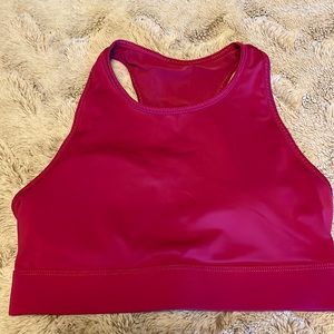 Fabletics M bra with cell phone pocket.